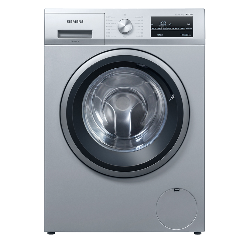 [护肤防过敏]西门子 10公斤 全自动滚筒洗衣机 家用大容量 高温筒清洁 智能感应 护肤防过敏 WM12P2682W