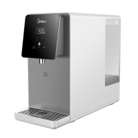 美的(Midea) 白泽净饮机台式加热净水器 饮水机家用即热式净饮一体机 手机智控反渗透免安装 JR2182T-RO