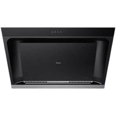 美的(Midea)抽油烟机家用厨房侧吸式吸油烟机19m³大吸力自动清洗挥手智控脱排油烟机CXW-260-JP32