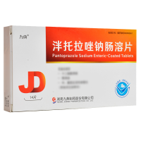 九典 泮托拉唑钠肠溶片 40mg*14片