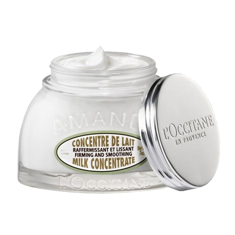 [节日礼物]欧舒丹(L'OCCITANE)甜扁桃紧致身体乳200ml+樱花沐浴露35ml+樱花润肤乳35ml