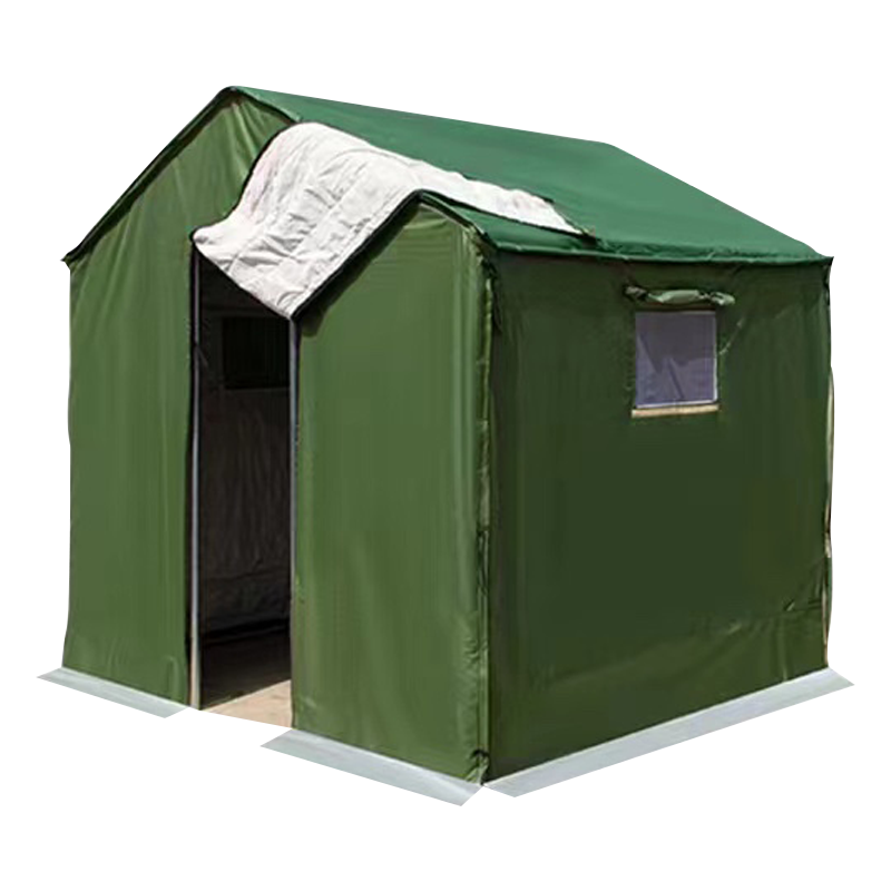 阿拉贡户外防雨防寒保暖帐篷帆布加高款带地梁2*3m