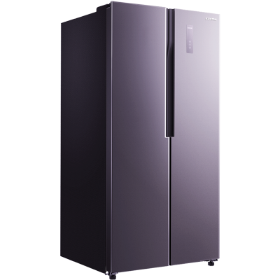 澳柯玛632L双开门对开电冰箱风冷家用大容量冷冻一级嵌入官方新款晶釉紫BCD-632WPNE