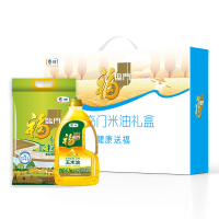 中粮福临门橄榄油礼盒500ml*2+中粮皇家粮仓珍珠米5kg+中粮燕麦礼盒2040g