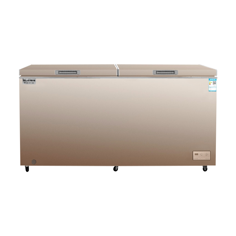 美菱(MELING)538升卧式电脑控温冰柜一室 单温冷冻冷藏转换大冷柜雪柜BC/BD-538DTE