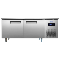 星星优品1.5米冷藏冷冻双温工作台全铜管冰柜商用不锈钢餐饮后厨酒店奶茶店风冷直冷操作台 全铜管风冷无霜冷藏TC-15WA