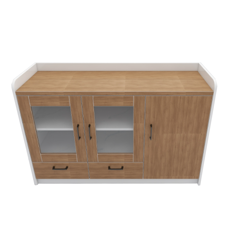 巴洛卡板式茶水柜办公储物柜矮柜三门茶水柜FC688-12