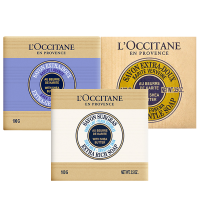 欧舒丹(L'OCCITANE)香皂 男女清洁皂香皂沐浴皂洗澡皂留香滋润 乳木果香皂3块组合