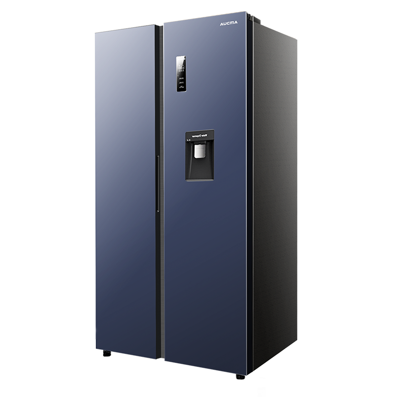 澳柯玛612升双门对开冰箱风冷家用大容量BCD-612WPY冷冷冻冷藏风冷无霜双变频