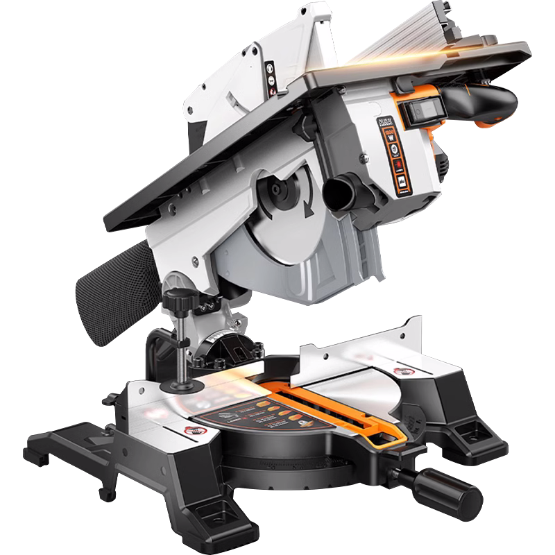 凯德龙复式复合锯10寸木工斜切锯铝机台锯两用一体机型材切割机