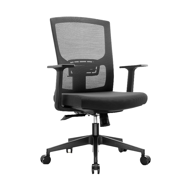 巴洛卡办公椅转椅网布电脑椅主管椅BN-6222B黑色