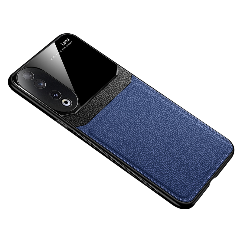 魅爱琳 荣耀90/荣耀90Pro手机壳保护套华为外壳 商务皮纹 防摔硅胶软套 全包轻薄散热 潮简约时尚 手机套