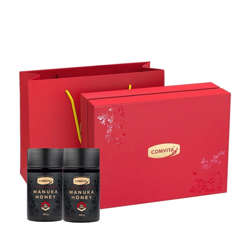 康维他麦卢卡蜂蜜高档蜂蜜礼品盒 两瓶装 送人送礼佳品 中秋节礼品 七夕节送礼