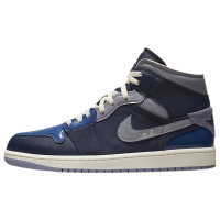 JordanAirJordan1MidSECraft减震防滑耐磨中帮复古篮球鞋男款黑蓝DR8868400