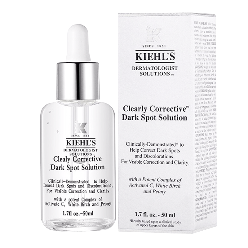 科颜氏(Kiehl’s) 淡斑精华30ml 提亮肤色 集焕白均衡亮肤淡斑精华液50ml