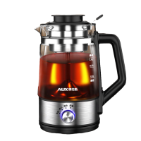 奥克斯(AUX) 煮茶器HX-Z1012H 基础款煮茶壶家用蒸汽喷淋式煮茶壶玻璃泡茶壶普洱蒸茶壶