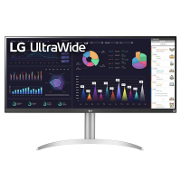 LG 34WQ650 34英寸2K显示器高刷新率带鱼屏幕Type-c分屏办公电脑