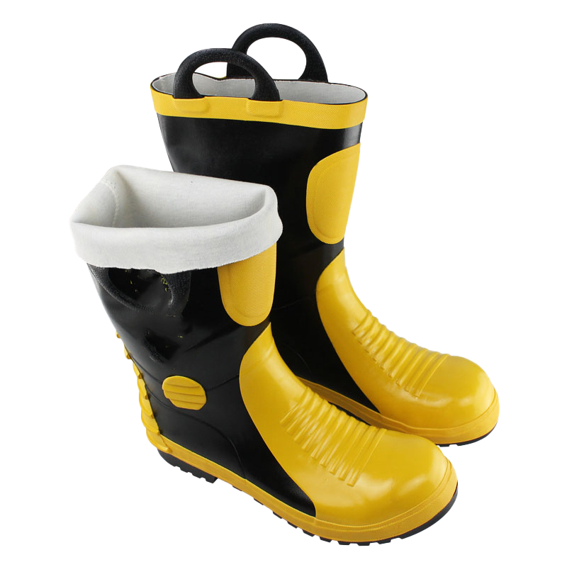 鸣固森林防火防砸防割防酸碱消防靴 02款消防靴