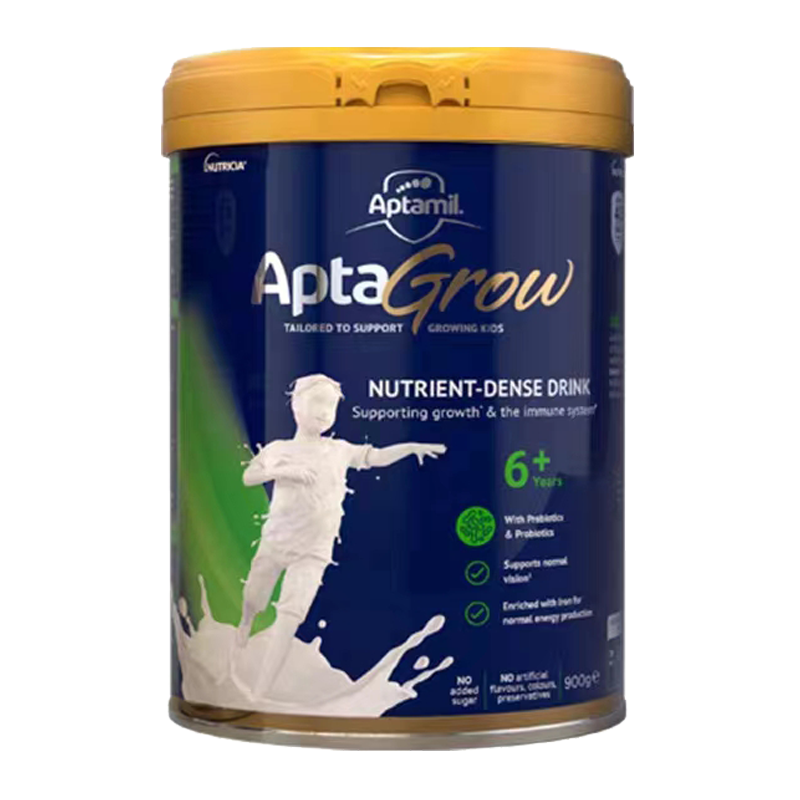 有效期到25年1月-三罐装-爱他美aptagrow精准营养学生小学儿童成长奶粉6+段6岁以上 900g