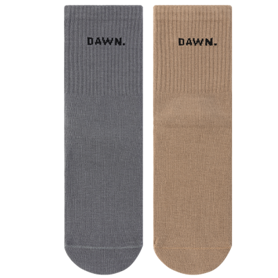 WZWA春秋款男女同款竹纤维抑菌防臭袜春秋高端时尚运动商务中筒袜5双/盒