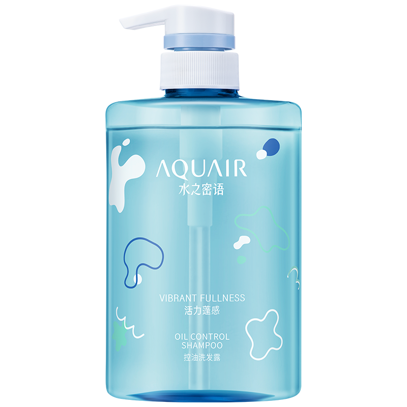 水之密语活力蓬感控油洗发水400ml无硅油去屑洗发水控油蓬松男女士通用
