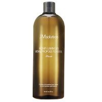 肌司研(JMsolution) JM蜂胶爽肤水600ml 大容量蜂蜜深层滋养清爽保湿控油化妆水湿敷水大瓶