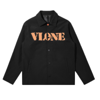 VLONE时尚潮流大V字母长袖男士情侣秋冬薄款夹克外套