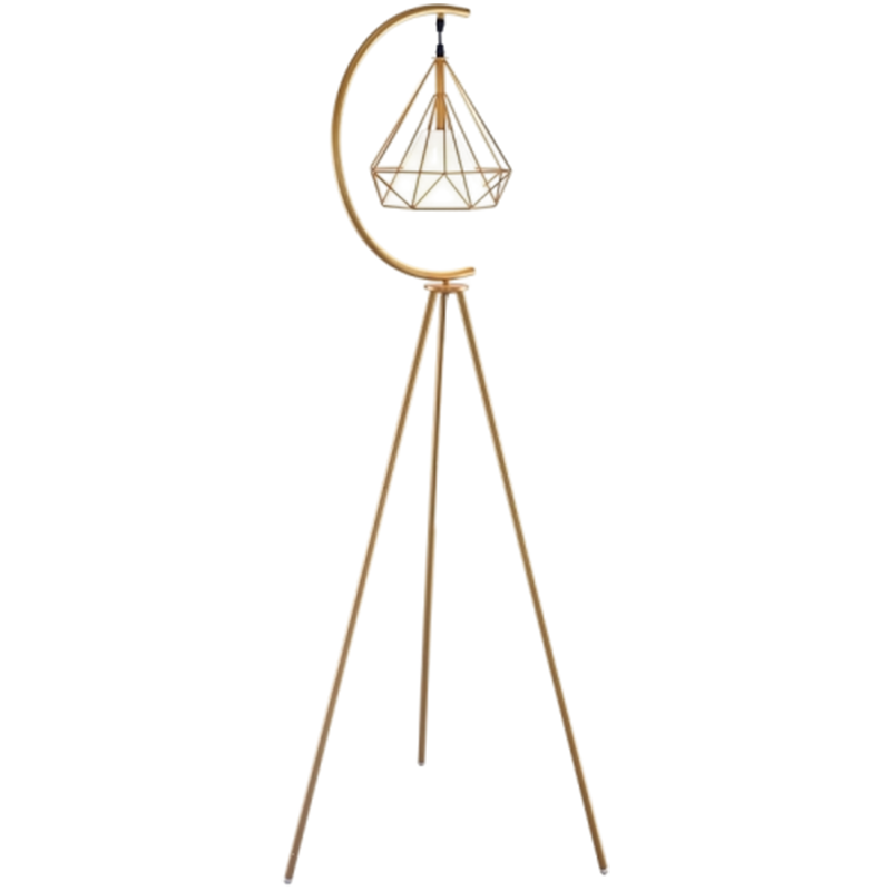 北欧落地灯古达轻奢客厅沙发立式灯卧室金色阅读床头创意网红简约台灯