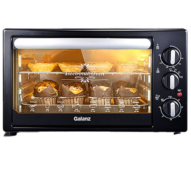 格兰仕(Galanz)电烤箱 家用烘焙烤箱30升上下发热管 多层烤位 家用电烤箱K11