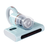 海尔(Haier)萌宠除螨仪有线家用手持 大吸力UV-C紫外线杀菌热风除湿床上除螨吸毛CM1E绿色