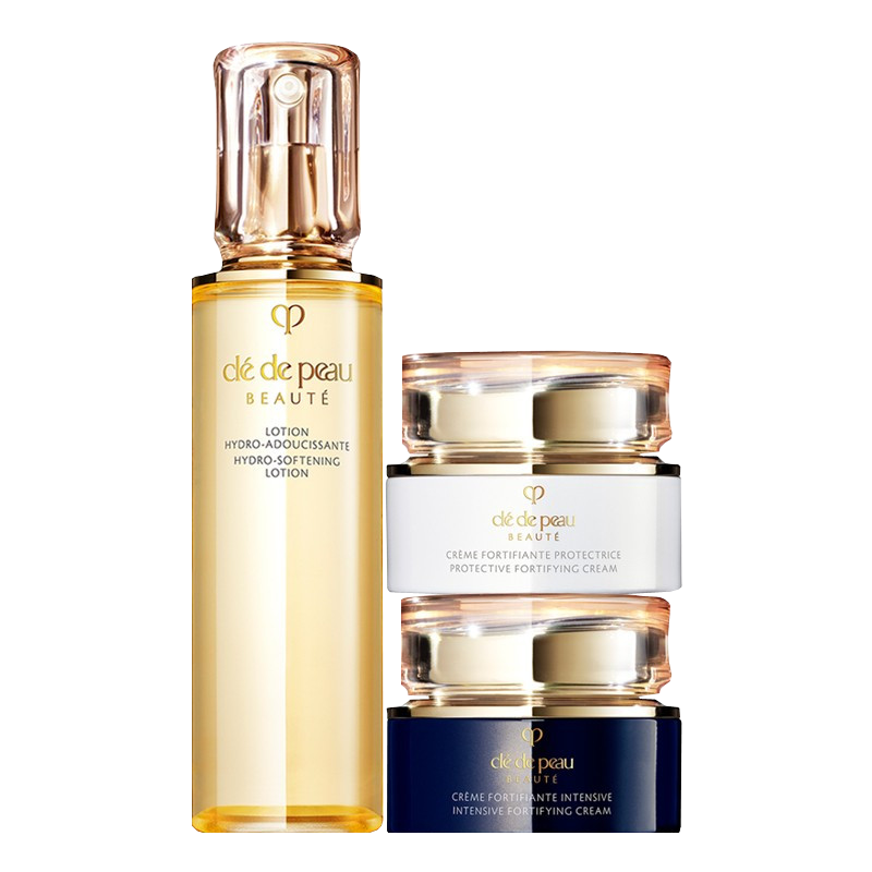 日本 肌肤之钥(cpb) 新版光采保湿露日夜霜护肤套装 3件套(保湿露170ml+日霜50ml+夜霜50ml) 补水