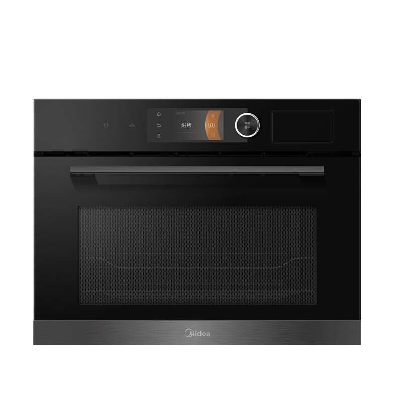 美的(Midea)嵌入式微蒸烤炸一体机 F5 智能家电TFT彩屏搪瓷内胆 智能微蒸烤三合一 BG50F5W(线下同款)