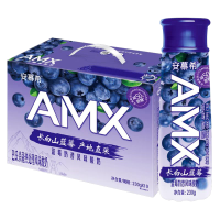 伊利安慕希AMX长白山蓝莓奶昔风味酸奶230g*10瓶/箱 礼盒装TM用
