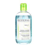 BIODERMA 贝德玛 净妍清爽保湿卸妆水 蓝水500ml 油性混合性肌肤适用 洁面眼唇部卸妆液 法国进口