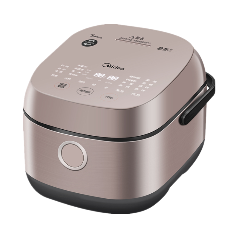 美的(Midea)电饭煲 EFB3030H智能2-4人蒸煮钛钢釜鼎 3升小电饭锅 IH大火力多功能家用预约定时