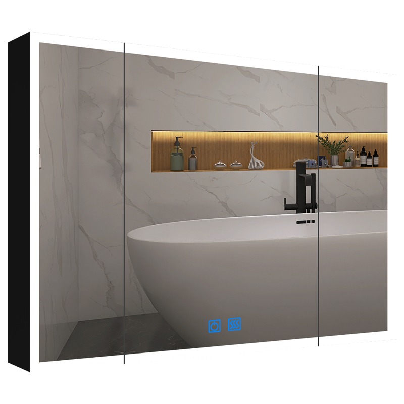 蒂洁仕(TIKISS)智能浴室镜柜单独卫生间镜子柜带灯挂墙式收纳厕所镜面柜定制