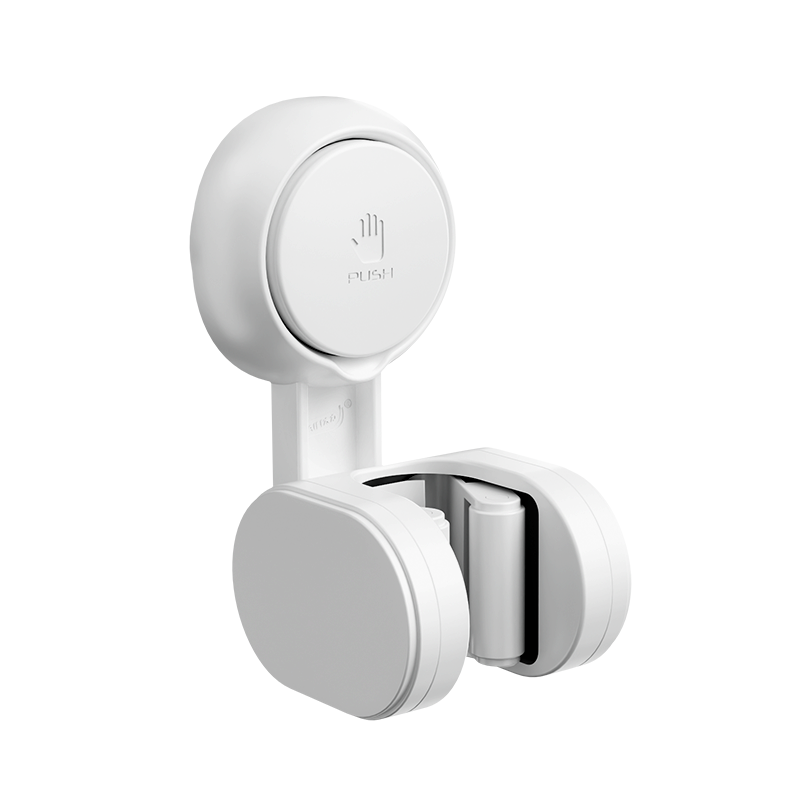 太力吸盘拖把壁挂夹扫把挂架卫生间免打孔浴室门后固定器强力挂钩四个装