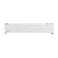 美的(Midea)踢脚线取暖器电暖器电暖气家用暖风机大面积取暖器浴室热风机 NDU-FD