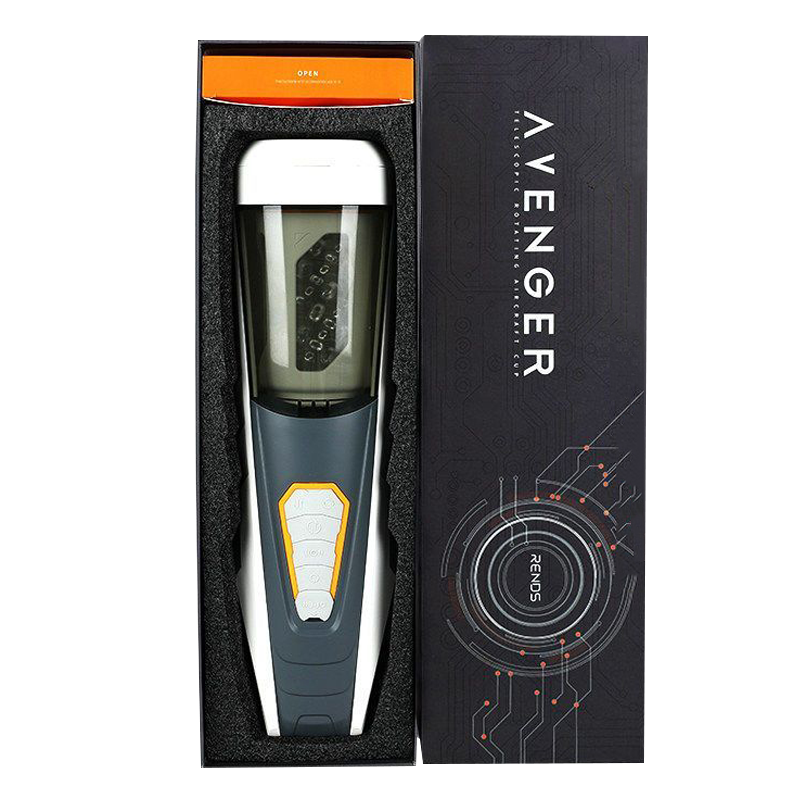 rends复仇者智能伸缩旋转全自动加温震动夹吸电动飞机杯真阴名器倒模玩具智能互动发声音男用自慰器撸管神器成人情趣性用品