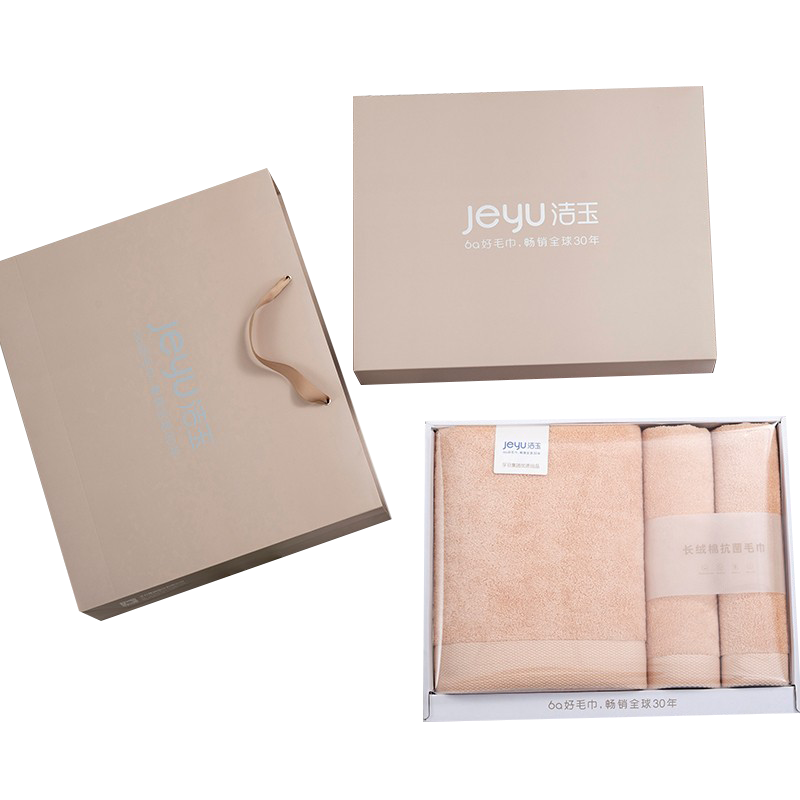 孚日洁玉 纯棉毛巾吸水速干柔软亲肤男女儿童加厚洗脸巾 阿瓦提超低捻尊享系列礼盒 单条装 棕色
