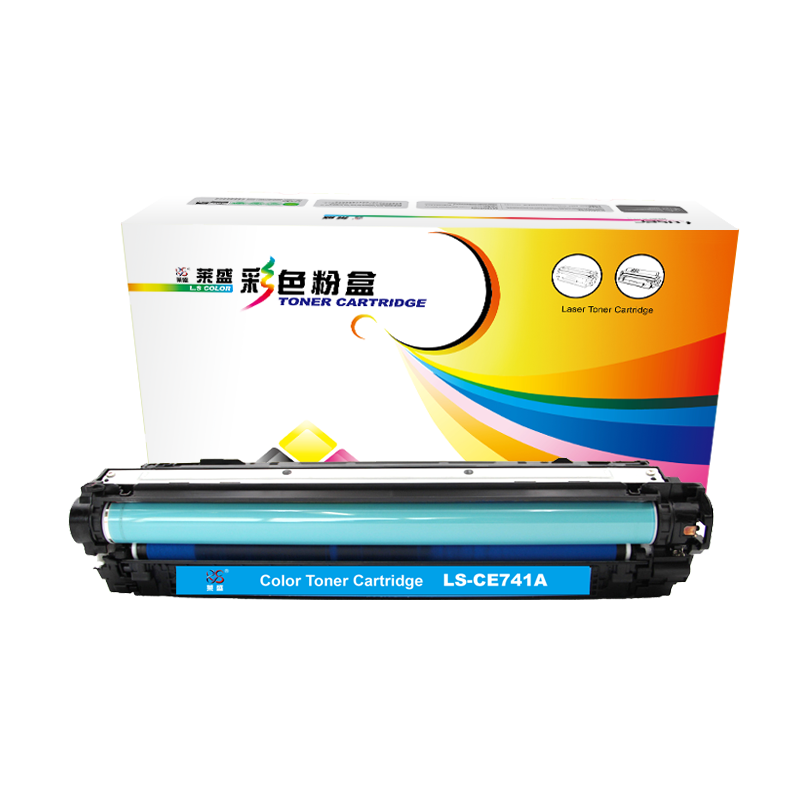 莱盛 LS-CE740A 彩色激光打印机粉盒 黑色 再生 有芯片 7K 4支/箱