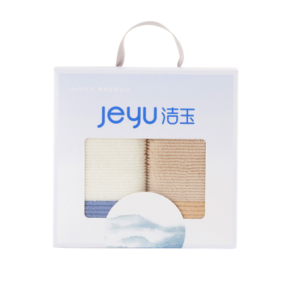 洁玉涟漪长绒棉系列(GJ) 单条毛巾盒装