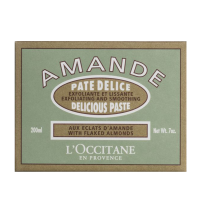 欧舒丹(L'OCCITANE)甜扁桃紧致磨砂膏200ml 去角质清洁保湿滋润男女士身体护理