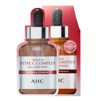 AHC面膜 维生素C面膜27ml 5片/盒 舒缓亮肤保湿滋润护肤