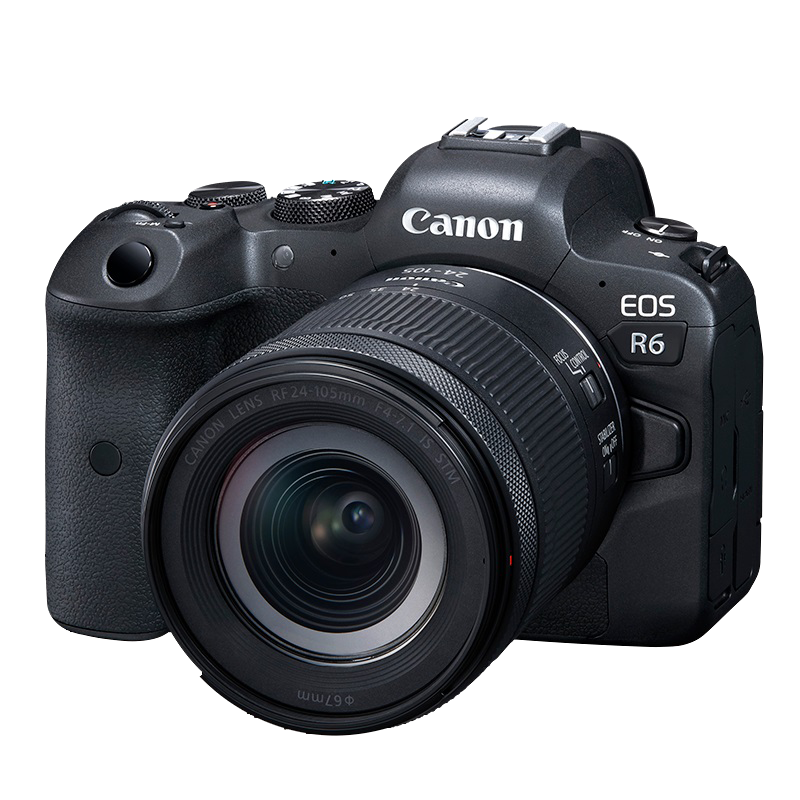 佳能(Canon)EOS R6 Mark II R6二代 新标准全画幅微单相机R62 L级24-105标准镜头套装