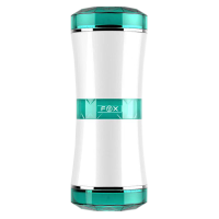 FOX小蛮腰飞机杯双通道男用自慰器便携式男性手动飞机杯非充气娃娃成人情趣用品[白色款]