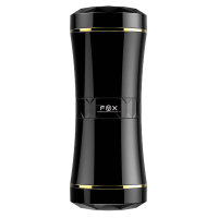 FOX小蛮腰飞机杯双通道男用自慰器便携式男性手动飞机杯非充气娃娃成人情趣用品[黑色款]