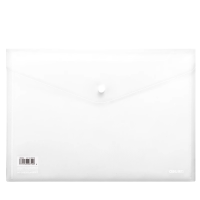 得力8308按扣文件袋 10个单包装