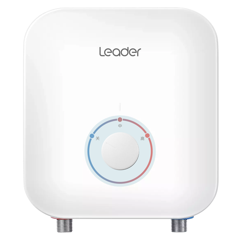 海尔(Haier)即热式电热水器小厨宝纤薄小巧即开即热 安全防电墙 变频恒温双管路抑菌家用厨房免储水式下出水55BP1