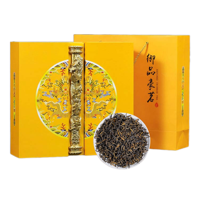 新茶金骏眉红茶小袋装金俊眉浓香型茶叶礼盒装带茶具节日礼品送礼送长辈1盒200克